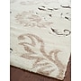 Safavieh Florida Grace Shag 4' x 6' Rectangle Indoor Area Rug, Machine Made, Polypropylene, Cream/Dark Brown (SG463-1128-4)~#|#~m001419155_sc7