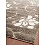 Safavieh Florida Erica Shag 4' x 6' Rectangle Indoor Area Rug, Machine Made, Polypropylene, Smoke/Beige (SG464-7913-4)~#|#~m001419158_sc7