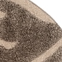 Safavieh Florida Erica Shag 4' Round Indoor Area Rug, Machine Made, Polypropylene, Smoke/Beige (SG464-7913-4R)~#|#~m001419160_sc7