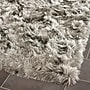 Safavieh Paris Shag 8' x 10' Rectangle Indoor Area Rug, Tufted, Polyester, Silver (SG511-7575-8)~#|#~m001419175_sc7