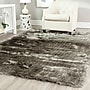 Safavieh Paris Shag 8' x 10' Rectangle Indoor Area Rug, Tufted, Polyester, Silver (SG511-7575-8)~#|#~m001419176_sc7