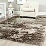 Safavieh Paris Shag 4' x 6' Rectangle Indoor Area Rug, Tufted, Polyester, Sable (SG511-9292-4)~#|#~m001419180_sc7