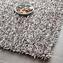 Safavieh New Orleans Shag 3' x 5' Rectangle Indoor Area Rug, Tufted, Polyester, Platinum/Ivory (SG531-7612-3)~#|#~m001419193_sc7