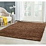 Safavieh Athens Shag 5'1" x 7'6" Rectangle Indoor Area Rug, Machine Made, Brown (SGA119A-5)~#|#~m001419224_sc7