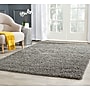 Safavieh Athens Shag 8' x 10' Rectangle Indoor Area Rug, Machine Made, Dark Grey (SGA119C-8)~#|#~m001419234_sc7