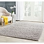 Safavieh Athens Shag 5'1" x 7'6" Rectangle Indoor Area Rug, Machine Made, Light Grey (SGA119F-5)~#|#~m001419243_sc7