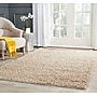 Safavieh Athens Shag 5'1" x 7'6" Rectangle Indoor Area Rug, Machine Made, Beige (SGA119G-5)~#|#~m001419248_sc7