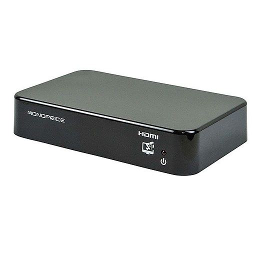 Monoprice 110249 HDMI Splitter, Black at Staples