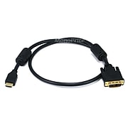 Monoprice 102661 3' HDMI to DVI-D Adapter Cable, Black (102661)