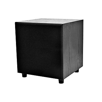 Monoprice® 60W 8" Powered Subwoofer, Black