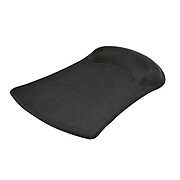 Monoprice® Mouse Pad With Gel Wrist Rest, Black