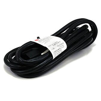 Monoprice 10' 16AWG Power Extension Cord Cable, Black
