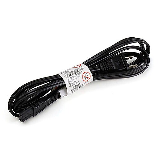 Monoprice 6 ft. 18AWG Non Polarized AC Power Cord, Female to Male