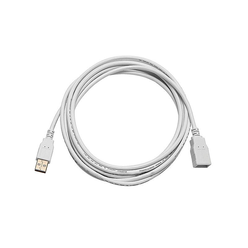 Monoprice USB-A to USB-A Female 2.0 Extension Cable - 28/24AWG  Gold Plated