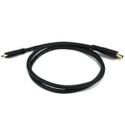 Monoprice 102661 3' HDMI to DVI-D Adapter Cable, Black (102661)