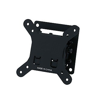 Monoprice® 106524 Adjustable Tilting TV Wall Mount Bracket For 10"-26" Plasma Up to 30 lbs., Black