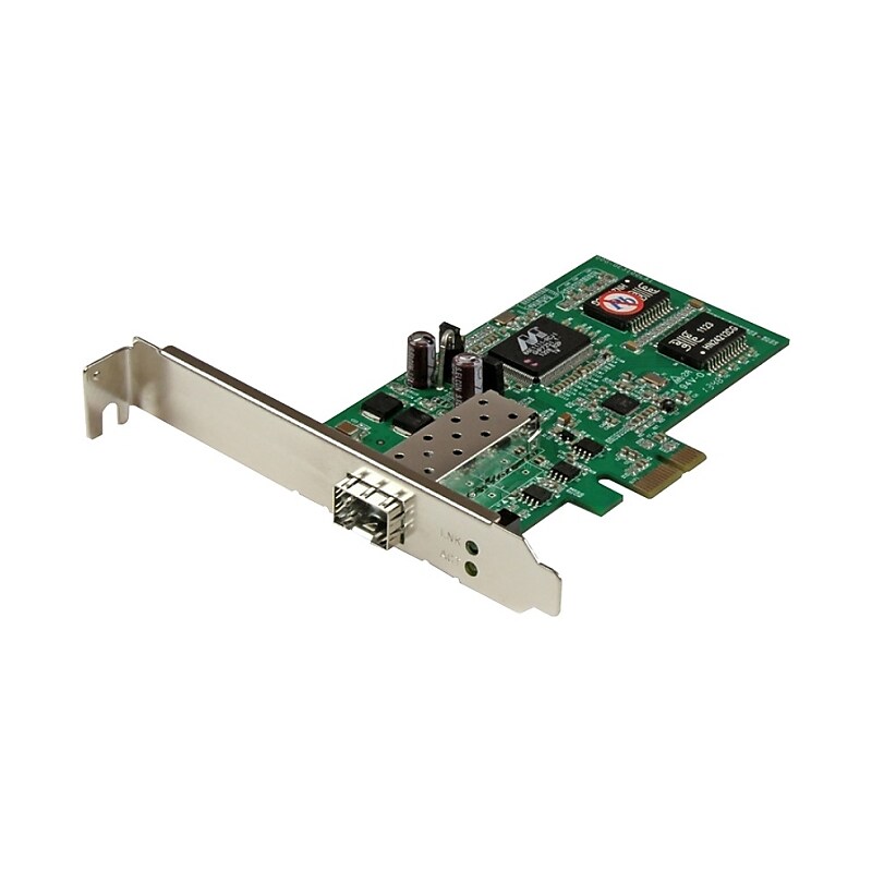 StarTech PEX1000SFP2 PCI Express Gigabit Ethernet Fiber Network Card With Open SFP Slot image 1