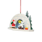 Alexander Taron Christian Ulbricht Igloo Polar Bear Ornament by