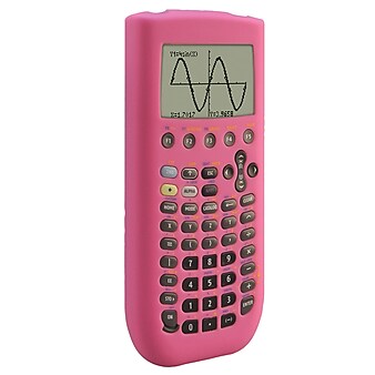 Guerrilla® Silicone Case For Texas Instruments TI 89 Titanium Graphing Calculator, Pink