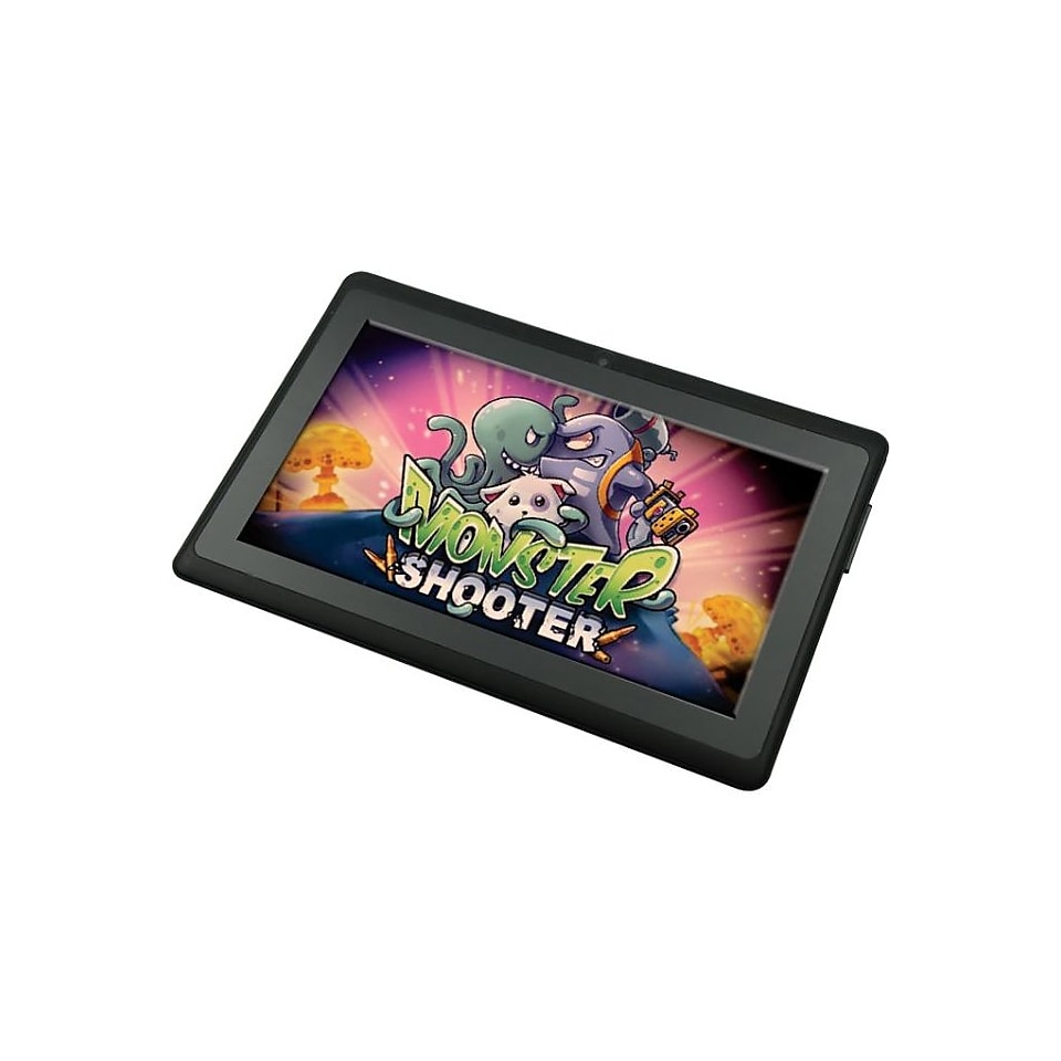 Worryfree Gadgets Zeepad 7DRK Rock, 7 Tablet, 8 GB, Android Jelly Bean, Wi Fi, Black