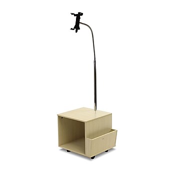 Furinno® 55.5" x 18.5" MFD & Metal Bookcase with Tablet Holder Stand