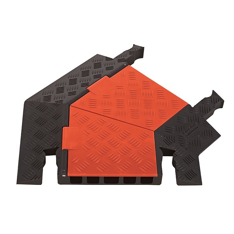 Checkers® Guard Dog® 5 Channel General Purpose Right Turn Cable Protector, Orange/Black image 1