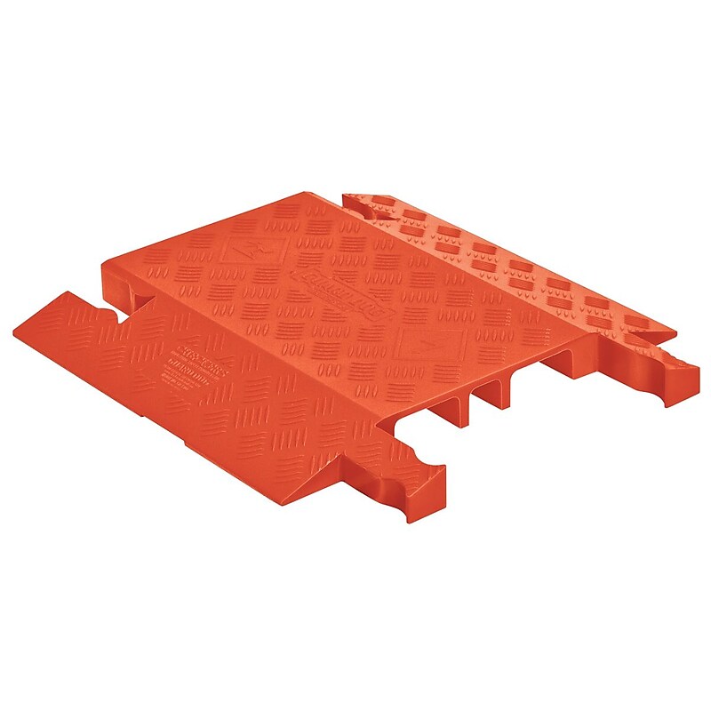 Checkers® Guard Dog® 3 Channel General Purpose Drop Over Cable Protector, Orange image 1
