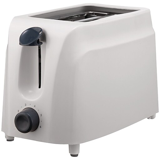 Brentwood Cool Touch 2 Slice Toaster, White at Staples