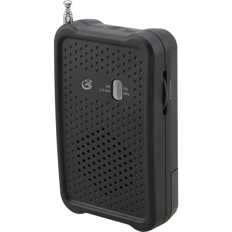 GPX® R055B Portable AM/FM Radio image 1