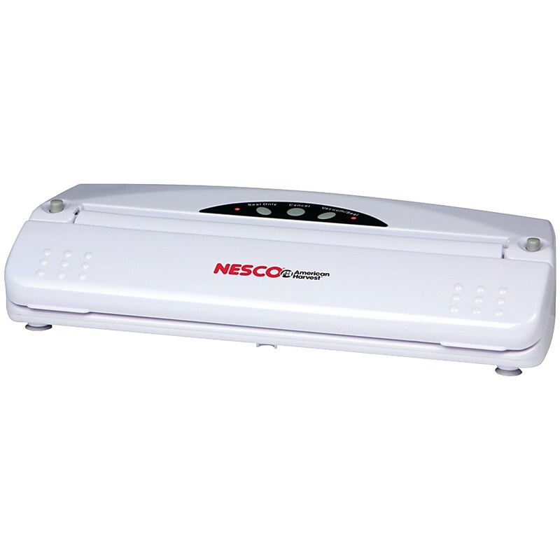 Nesco 110 W Vacuum Sealer, White (NESVS01) image 1