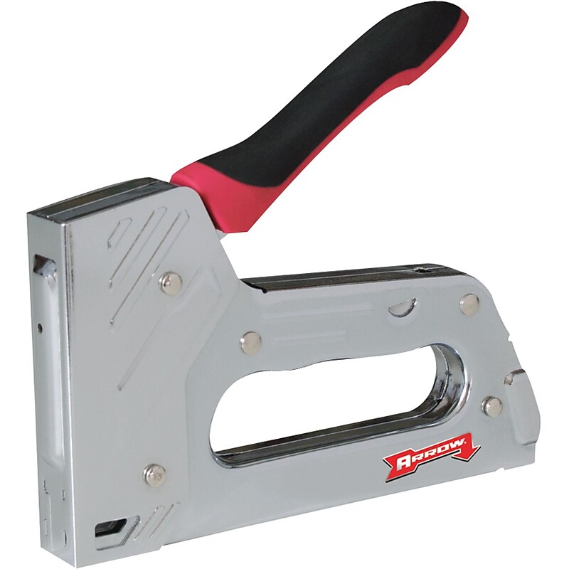 Arrow Handheld Stapler, 1-Sheet Capacity, Silver (AFCT55BL) image 1