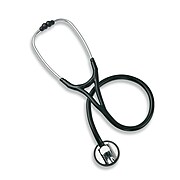 3M™ Littmann® Master Cardiology Stethoscope, 27", Black with Chrome (12-216-020)