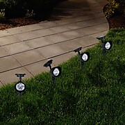 Pure Garden Outdoor 50-14 Solar Yard Spot Lights