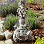 Pure Garden Polyresin Outdoor Fountain with Pump, Cherub~#|#~m001560742_sc7