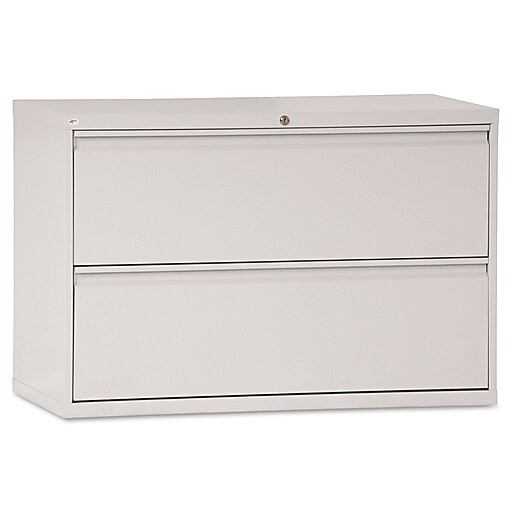 Shop Staples for Alera® 42" Lateral File 2Drawer, Light Gray