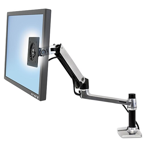Ergotron LX Desk Mount LCD Arm Adjustable Monitor, Up to 34", Black (45