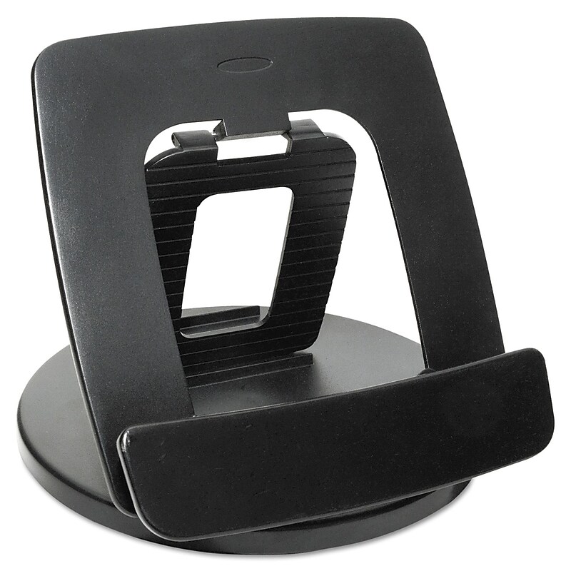 Rotating Desktop Tablet Stand, Black image 1