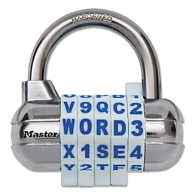 Master Lock Password Plus Combination Lock, Silver Sansujyuku sansujyuku.com