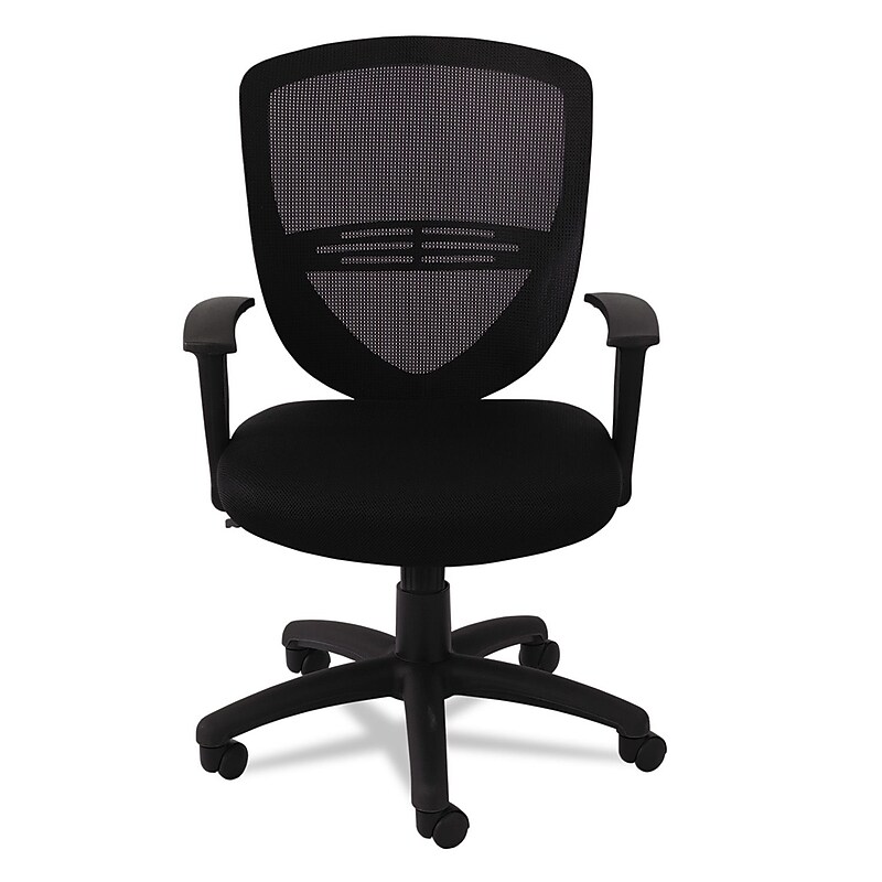 Office Settings VS Series Swivel/Tilt Mesh Task Chair, Black image 1