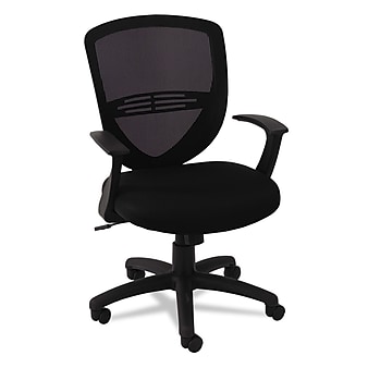 Office Settings VS Series Swivel/Tilt Mesh Task Chair, Black