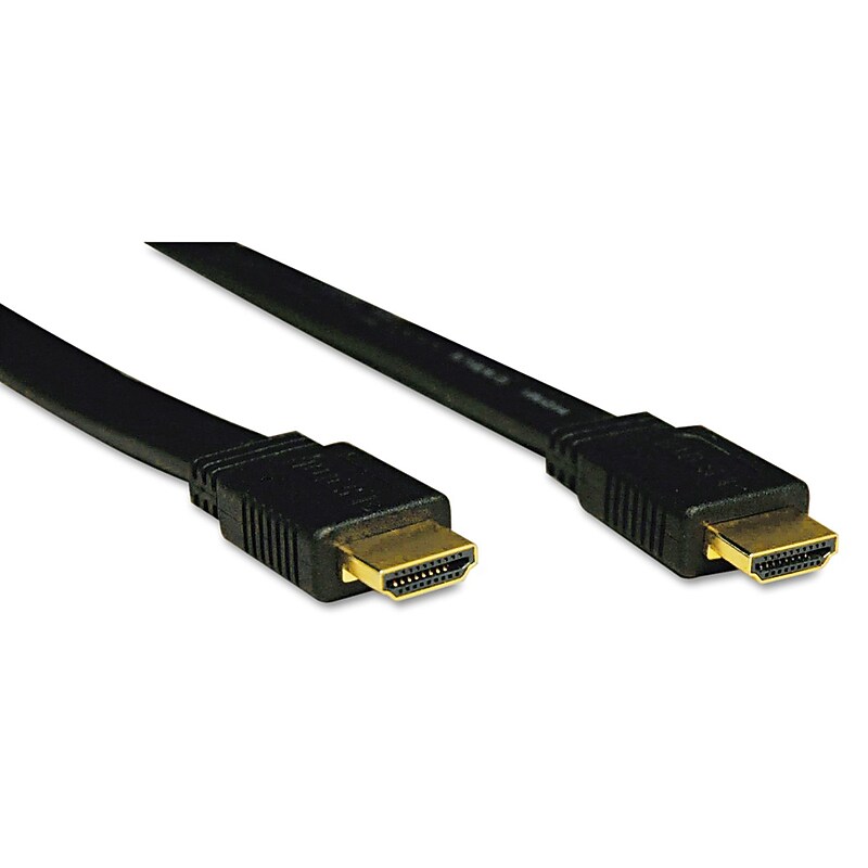 Tripp Lite P568-003-FL 3ft Flat HDMI Gold Cable HDMI M/M, 3' image 1