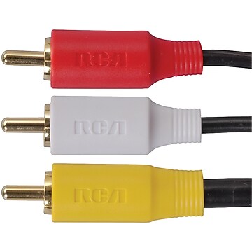 RCA VH914 12' Stereo Cable, Black