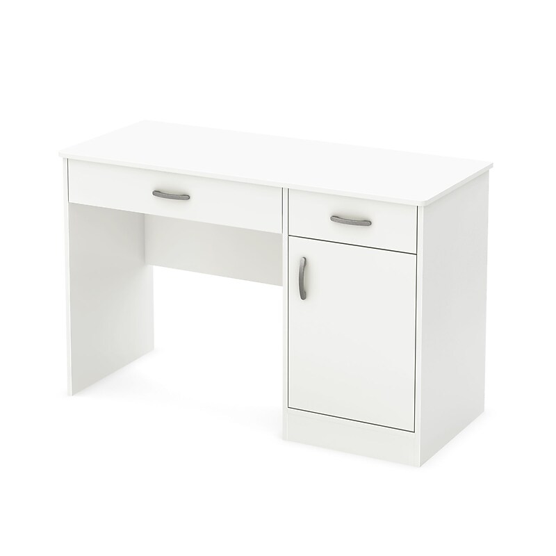 South Shore Axess Small Desk, Pure White (7250070) image 1
