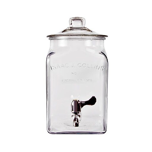 Anchor Hocking® 93474 1.5 gal J.Collins Beverage Dispenser With Spigot