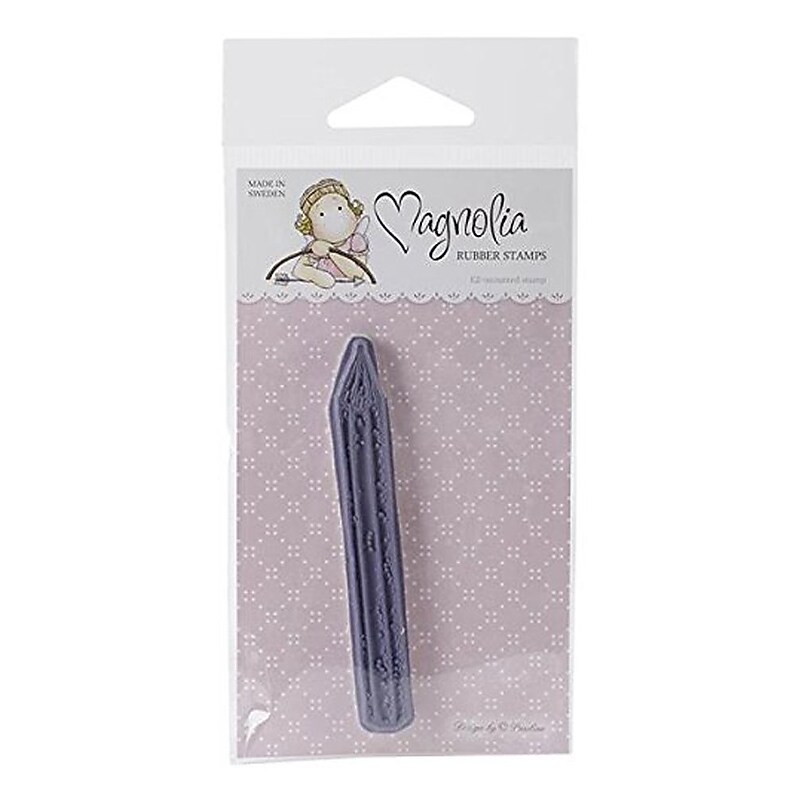 Magnolia So Heavenly School Pencil Rubber Cling Stamp, 5 3/4" x 2 3/4", Purple (729040-1) image 1