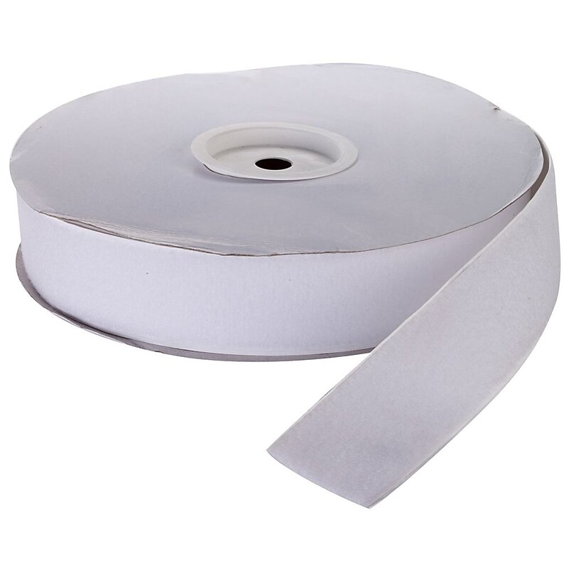 Mutual Industries Pressure Sensitive Loop Fastening Tape, 2" x 25 yds., Black image 1