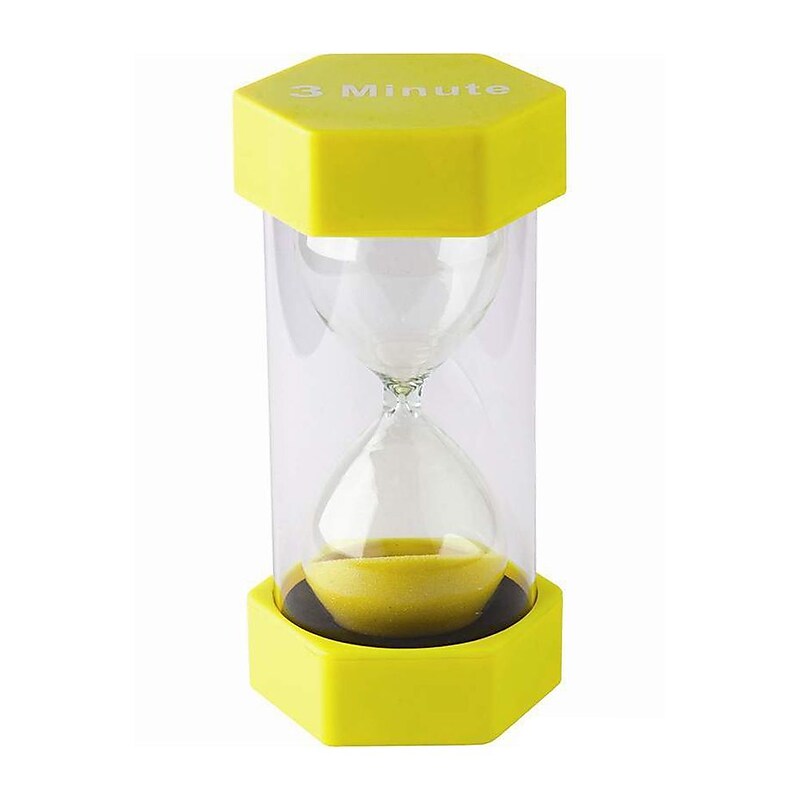 Teacher Created Resources 3 Minute Sand Timer - Large (TCR20659) image 1