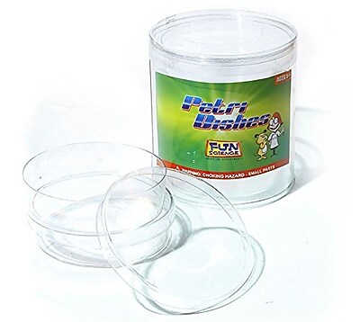 Fun Science Extra Deep Petri Dish, 4/Pack | Staples®