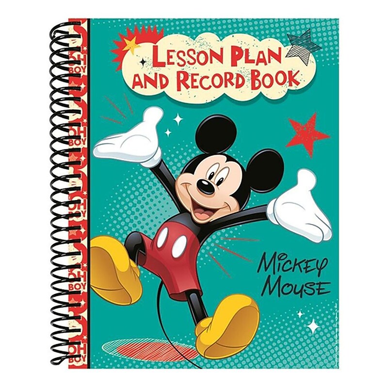 Eureka Mickey Lesson Planner and Record Book, Each (EU-866267) image 1