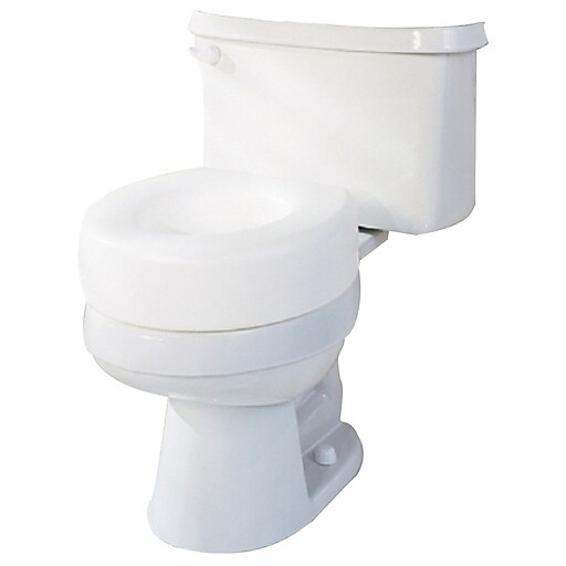 Shop Staples for Medline Polypropylene Guardian Economy Riser Toilet